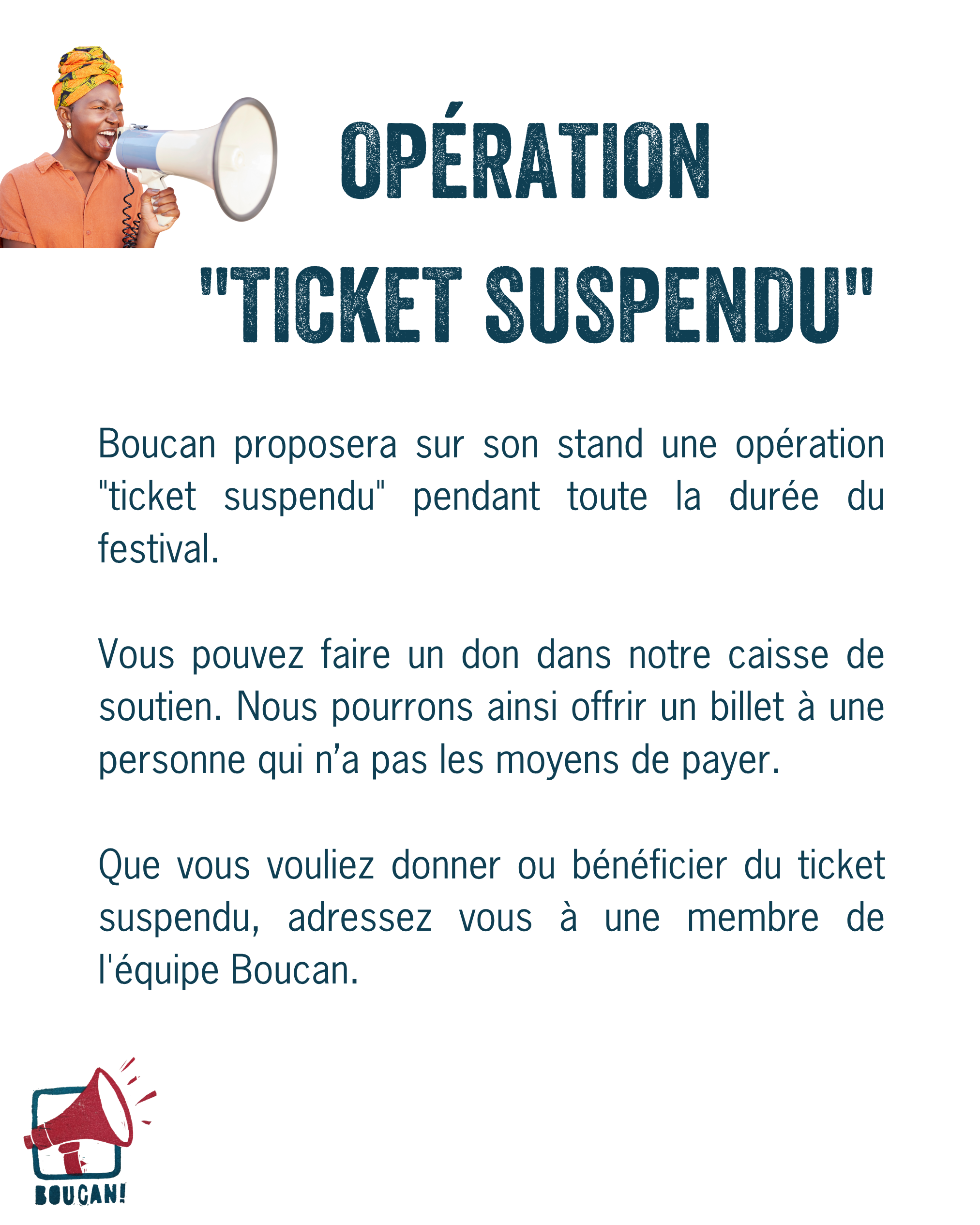 Ticket suspendu